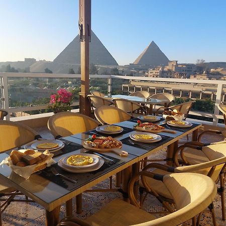 Doudou Pyramids View Hotel Kafret el-Gabal Eksteriør bilde