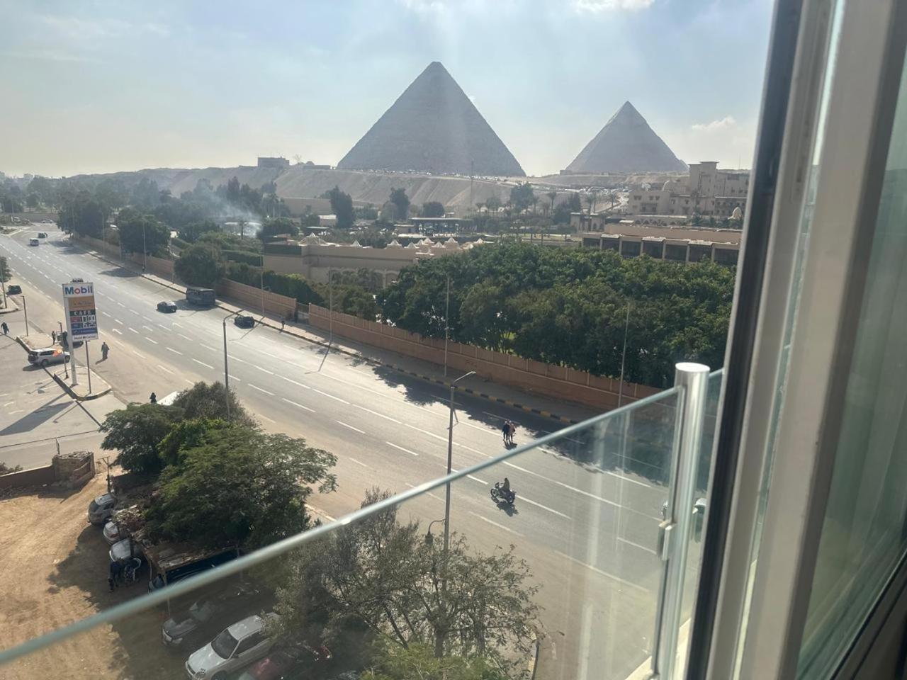 Doudou Pyramids View Hotel Kafret el-Gabal Eksteriør bilde